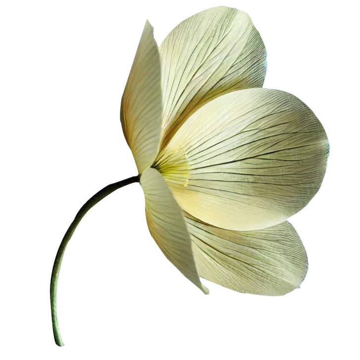 Floare stilizată decorativă – element vizual pe site fotograf Bacău